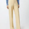 Pinko Jacopone Pantalone Con Piega In Lino