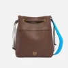 104305A2JZ-LE2Q Pinko Secchiello Classic In Pelle Con Logo Love Birds
