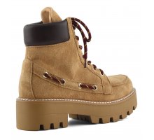 HC.F25.BIXBY04-CAM-3 Colors Of California Stivaletto In Pelle Scamosciata