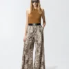 106963A3B1CZ900101_1 Pinko Gussola Pantalone Ampio Con Stampa Snake