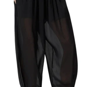 Pinko Bore Pantalone Ballon Semitrasparenti