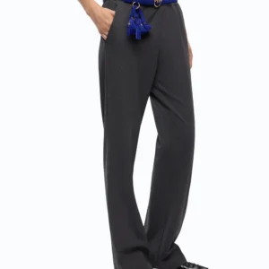 107213A3AHI7600101_2 Pinko Polygala Pantalone Gamba Dritta Con Vita Elasticizzata