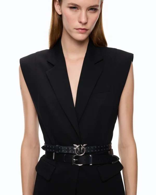 107424A3AHZ9902501_3 Pinko Grieg Giacca Gilet Monopetto