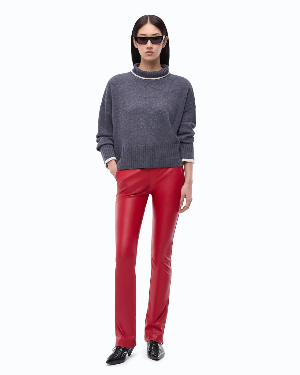 Pinko Falkland Maglione Dolcevita In Lana E Cashmere