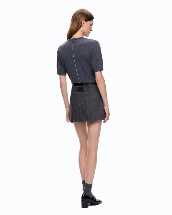 107206A3G1I7600101_4 Pinko Varsavia Maglia Con Scollo In Lana E Cashmere