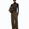 107735A3MTSD300101_2 Pinko Brendoza Dolcevita Con Stampa Camouflage Floreale