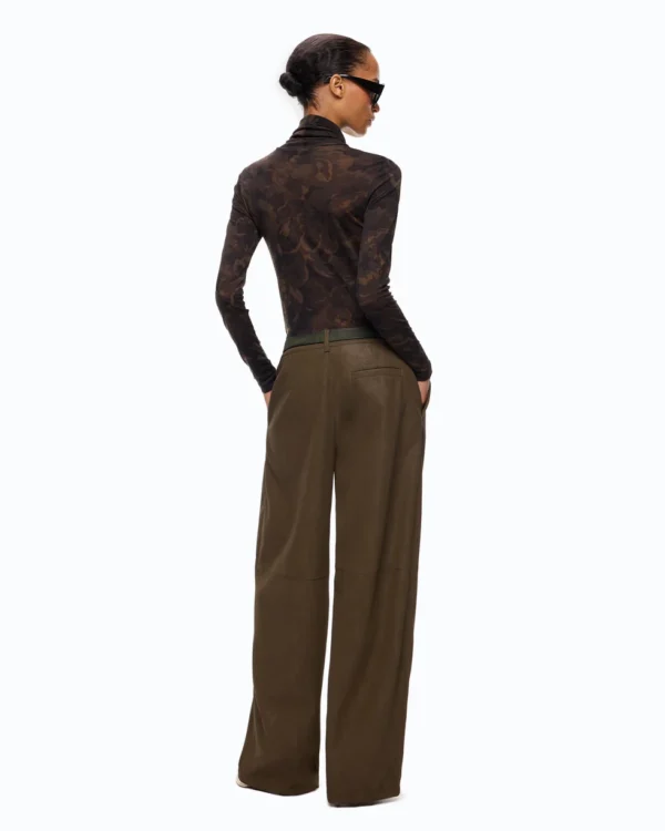 107735A3MTSD300101_4 Pinko Brendoza Dolcevita Con Stampa Camouflage Floreale